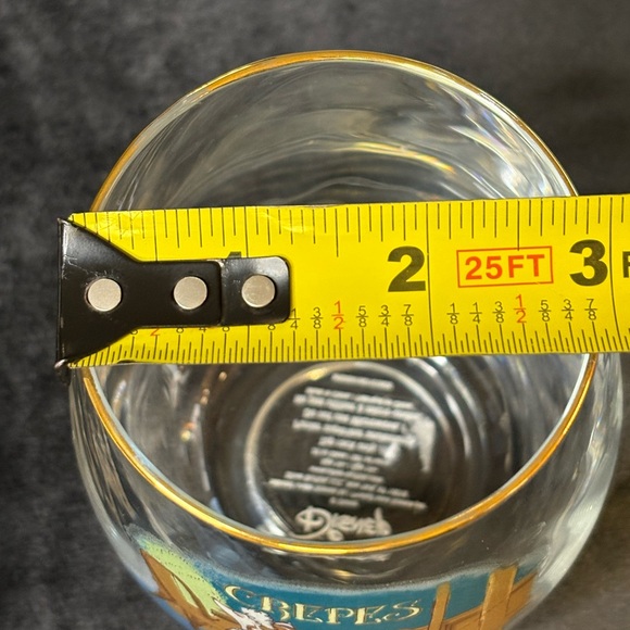 Collectible Stemless Wine Glass From Disney Movie “ The Aristocats” - Picture 7 of 7